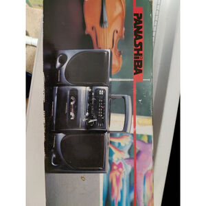 Panashiba SX-980 Portable AM/FM Cassette Portable Radio Mini Boombox Rare NIB